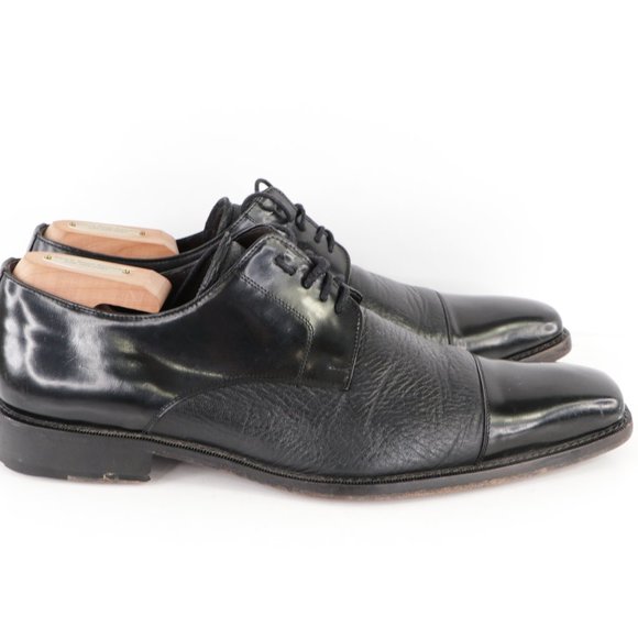 Mezlan Soka Deerskin Leather Cap Toe Dress Shoes 9 main image 5